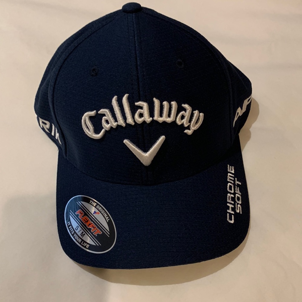 Callaway Golf Navy Hat NWOT S/M
